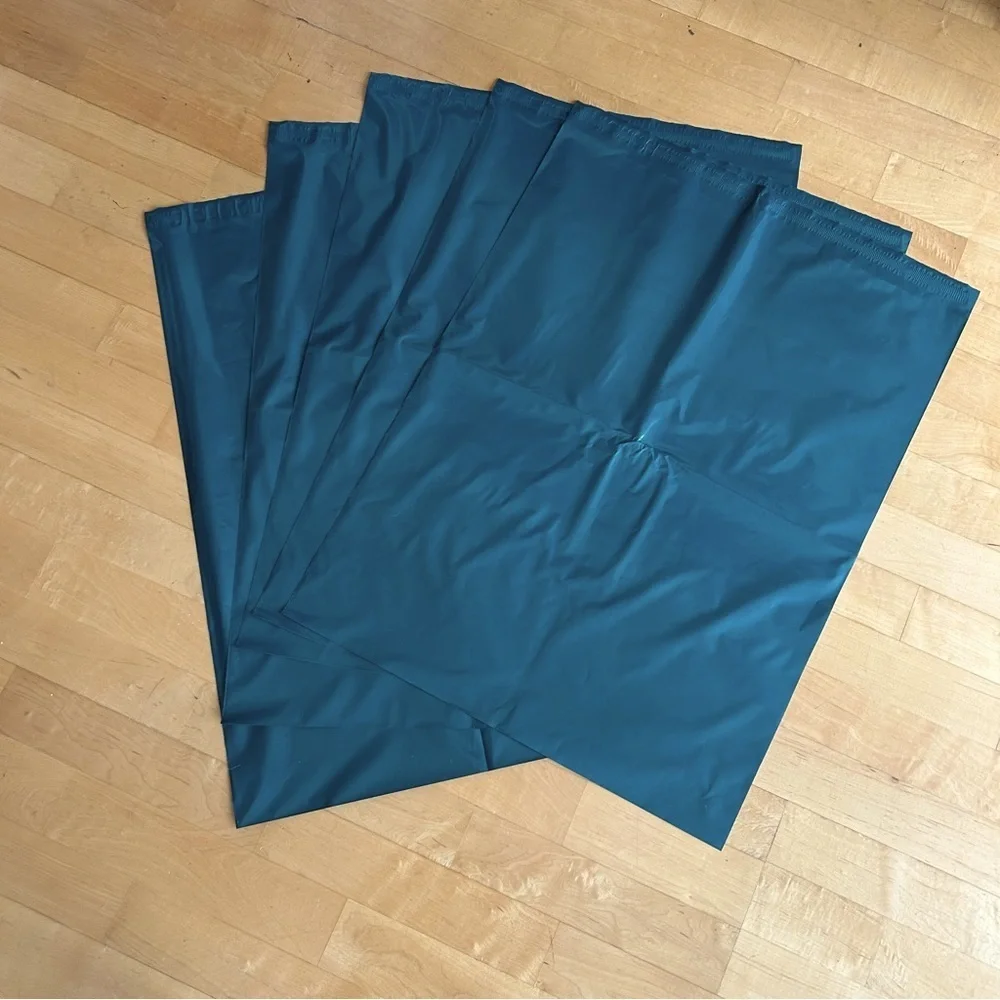5 Count - 19x24 Polymailers (HUNTER GREEN, PLAIN)